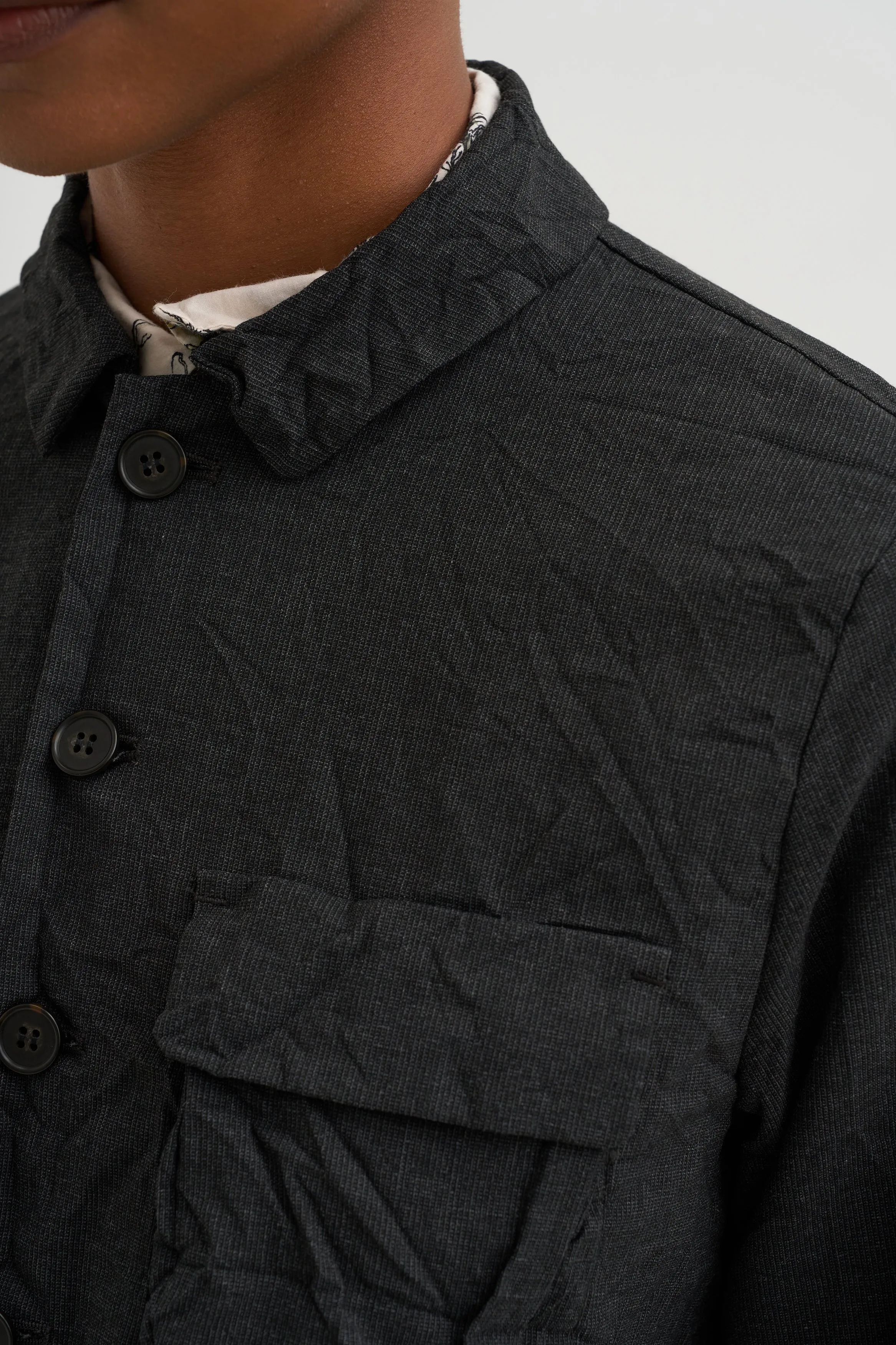 Pinhead Jacket, Charcoal sold by Kick Pleat product image thumbnail 5