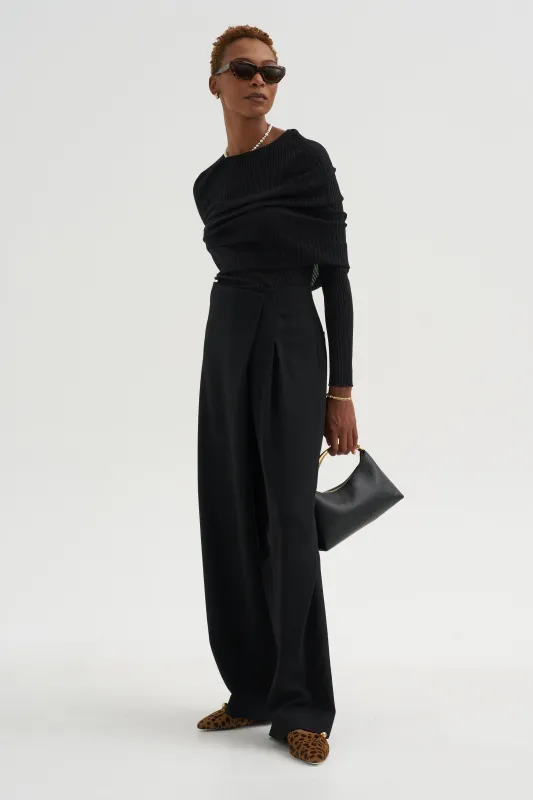 Crossover Pants, Black made by GAUCHERE