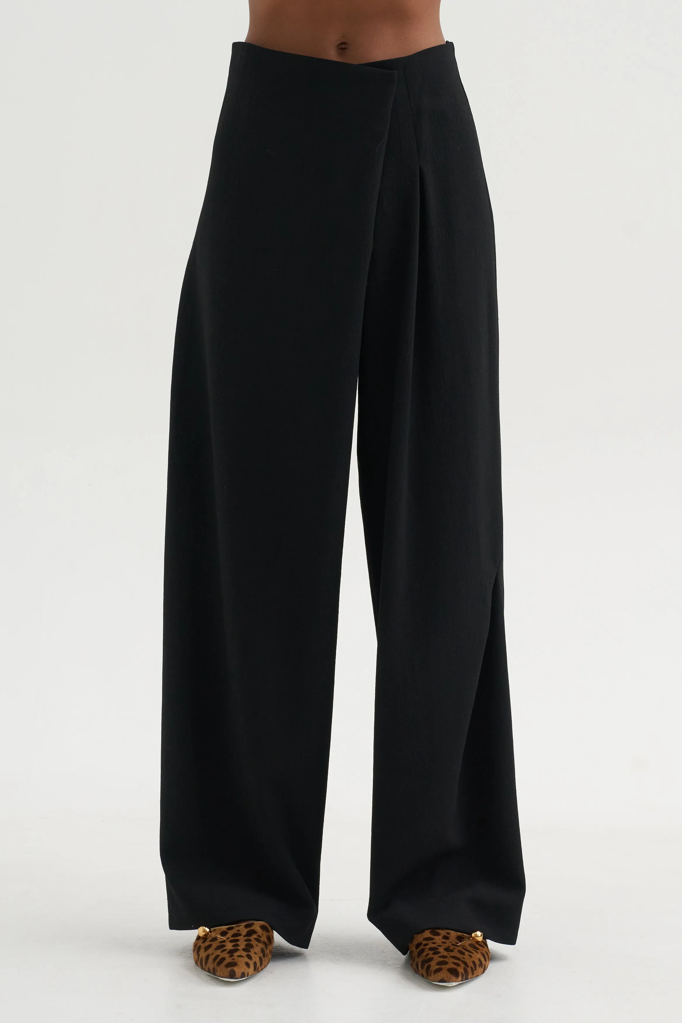 Crossover Pants, Black sold by Kick Pleat product image thumbnail 2