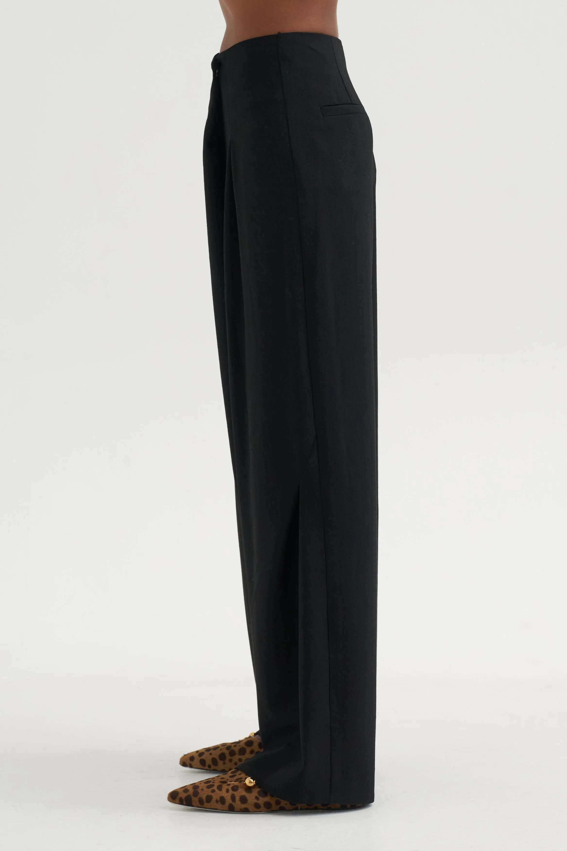 Crossover Pants, Black sold by Kick Pleat product image thumbnail 3