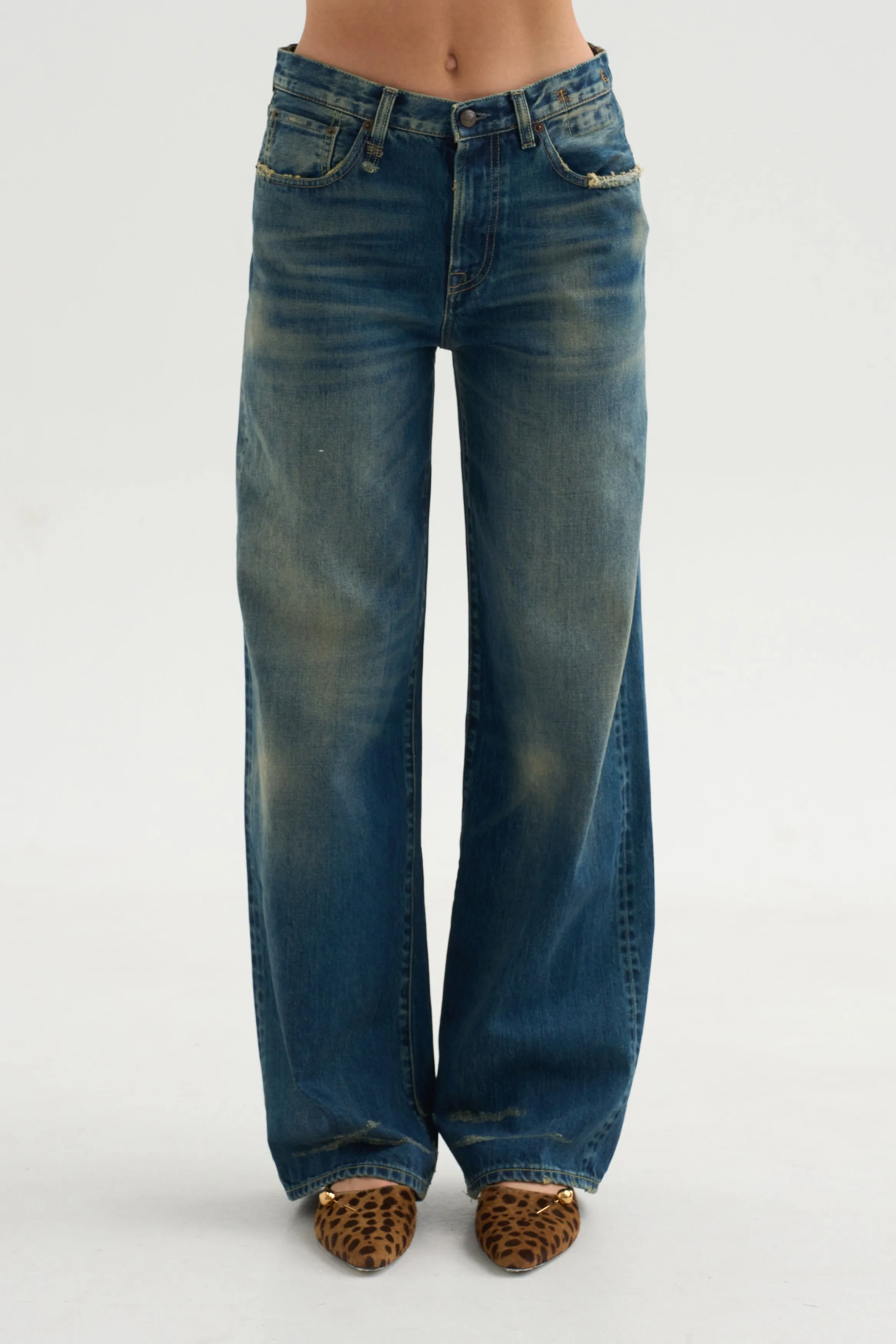 D'arcy Loose Jean, Livingston Selvedge Blue sold by Kick Pleat product image thumbnail 2
