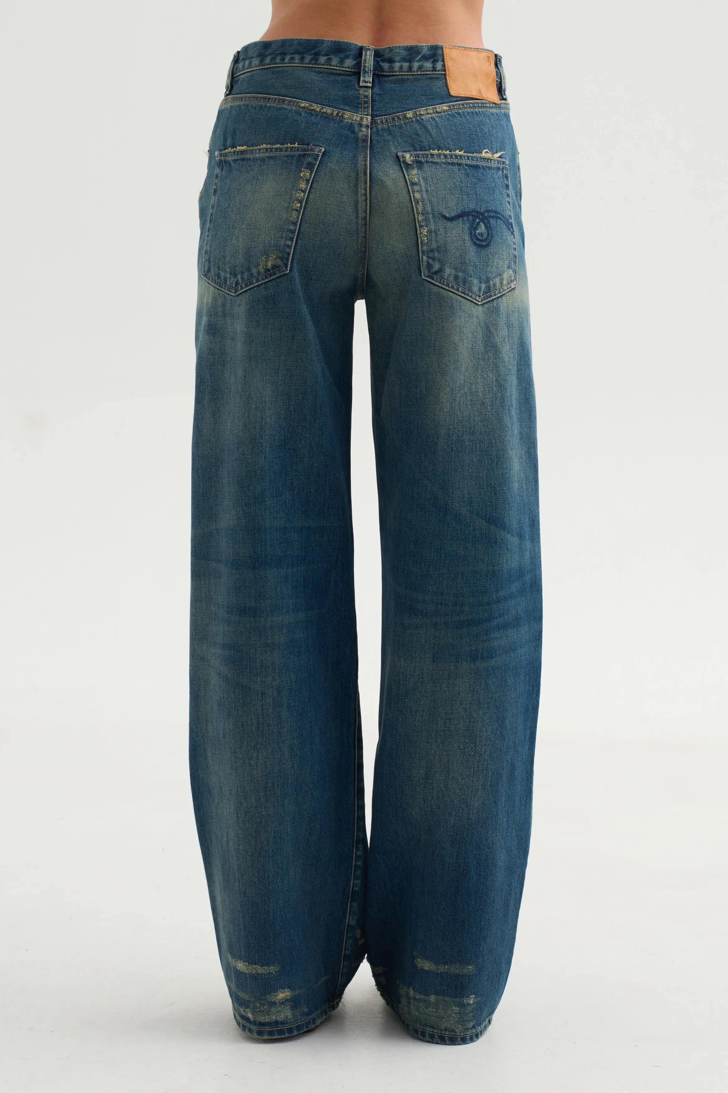 D'arcy Loose Jean, Livingston Selvedge Blue sold by Kick Pleat product image thumbnail 4