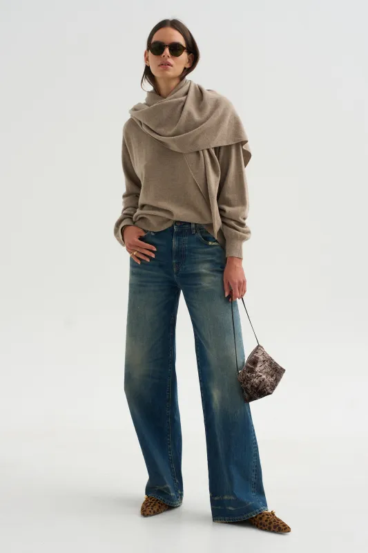 D'arcy Loose Jean, Livingston Selvedge Blue made by R13