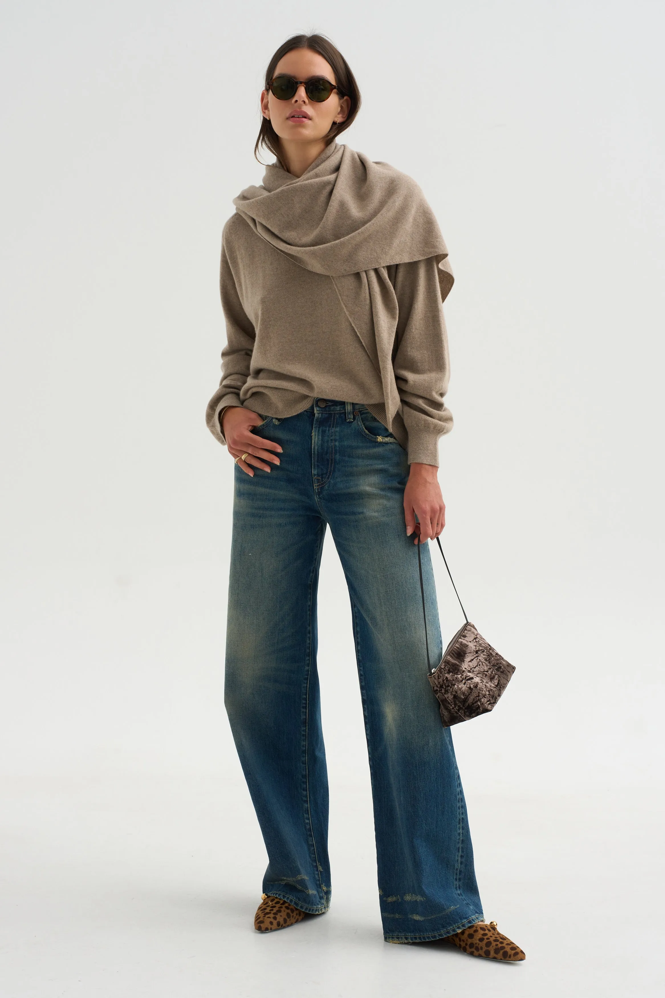 D'arcy Loose Jean, Livingston Selvedge Blue sold by Kick Pleat