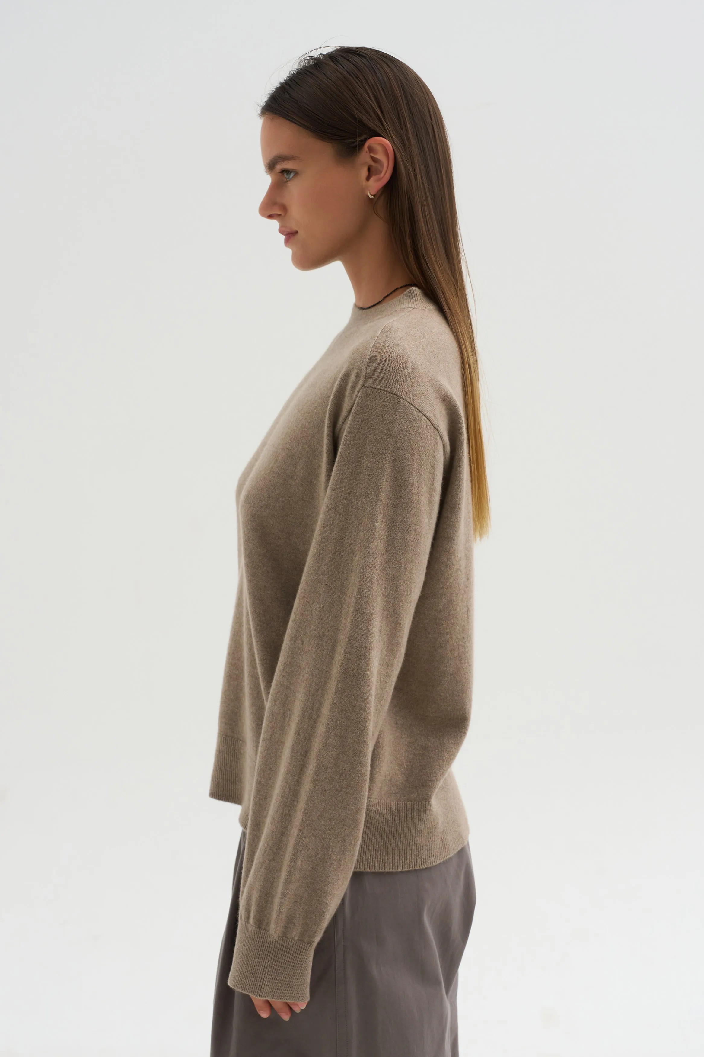 Cashmere Sweater, Sahara sold by Kick Pleat product image thumbnail 4