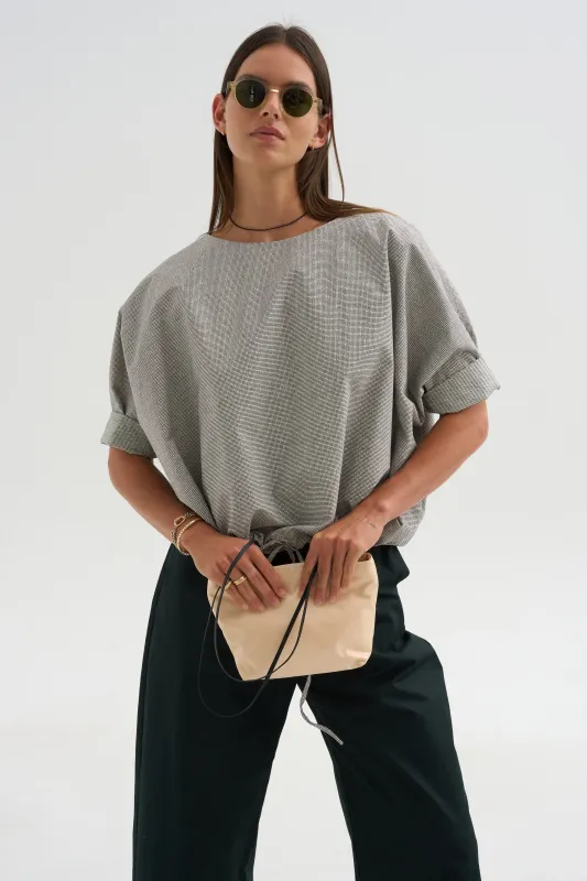 Shirt Printed Cotton, Black Net made by A Punto B