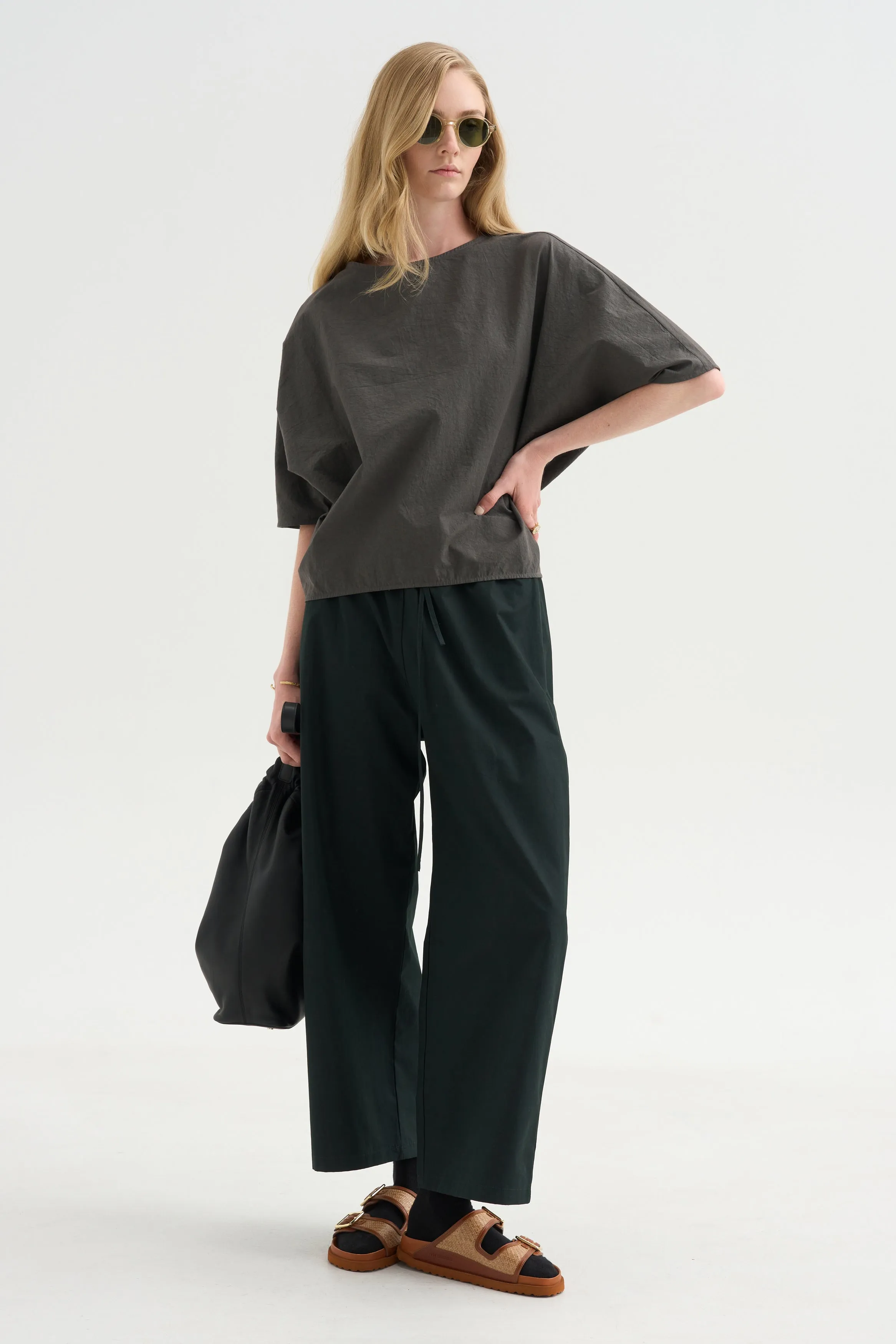 Shirt Cotton & Linen, Bottle Green sold by Kick Pleat product image thumbnail 5