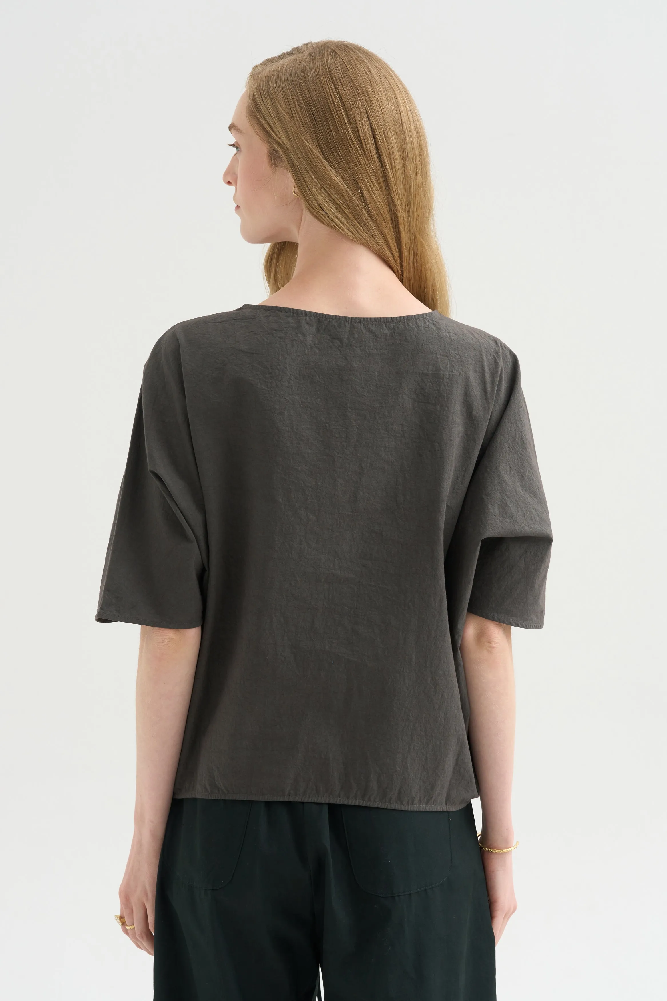 Shirt Cotton & Linen, Bottle Green sold by Kick Pleat product image thumbnail 4