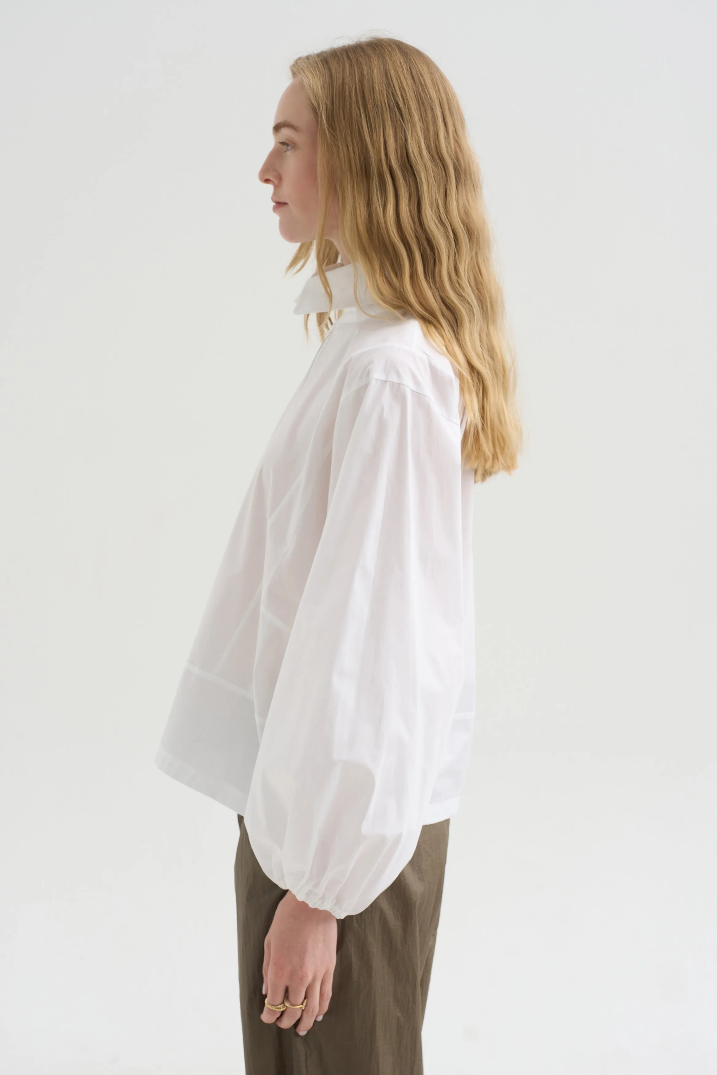 Patch Shirt, White sold by Kick Pleat product image thumbnail 3