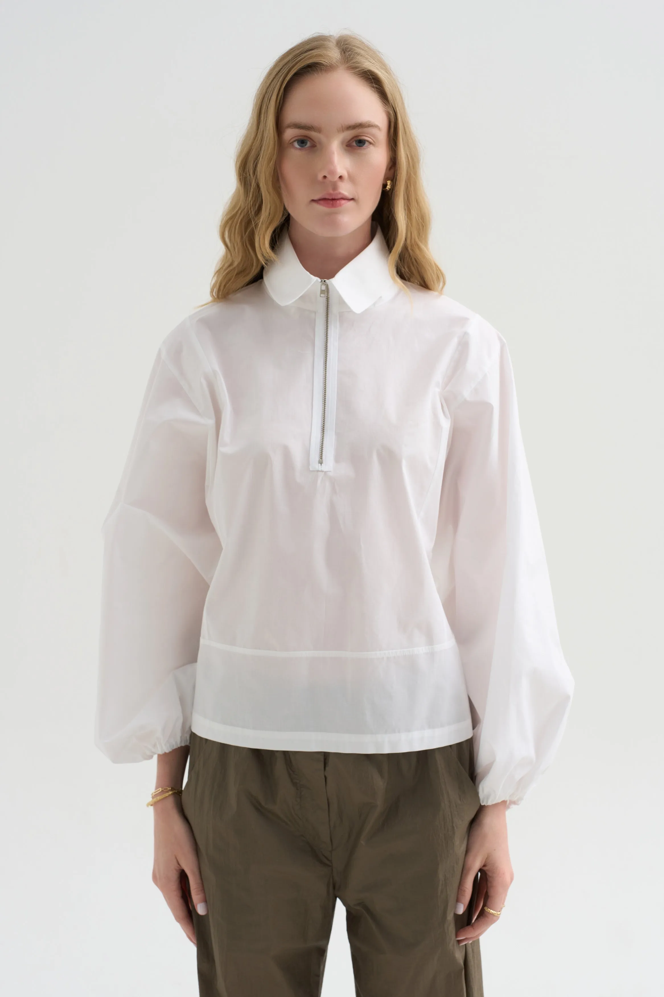 Patch Shirt, White sold by Kick Pleat product image thumbnail 2