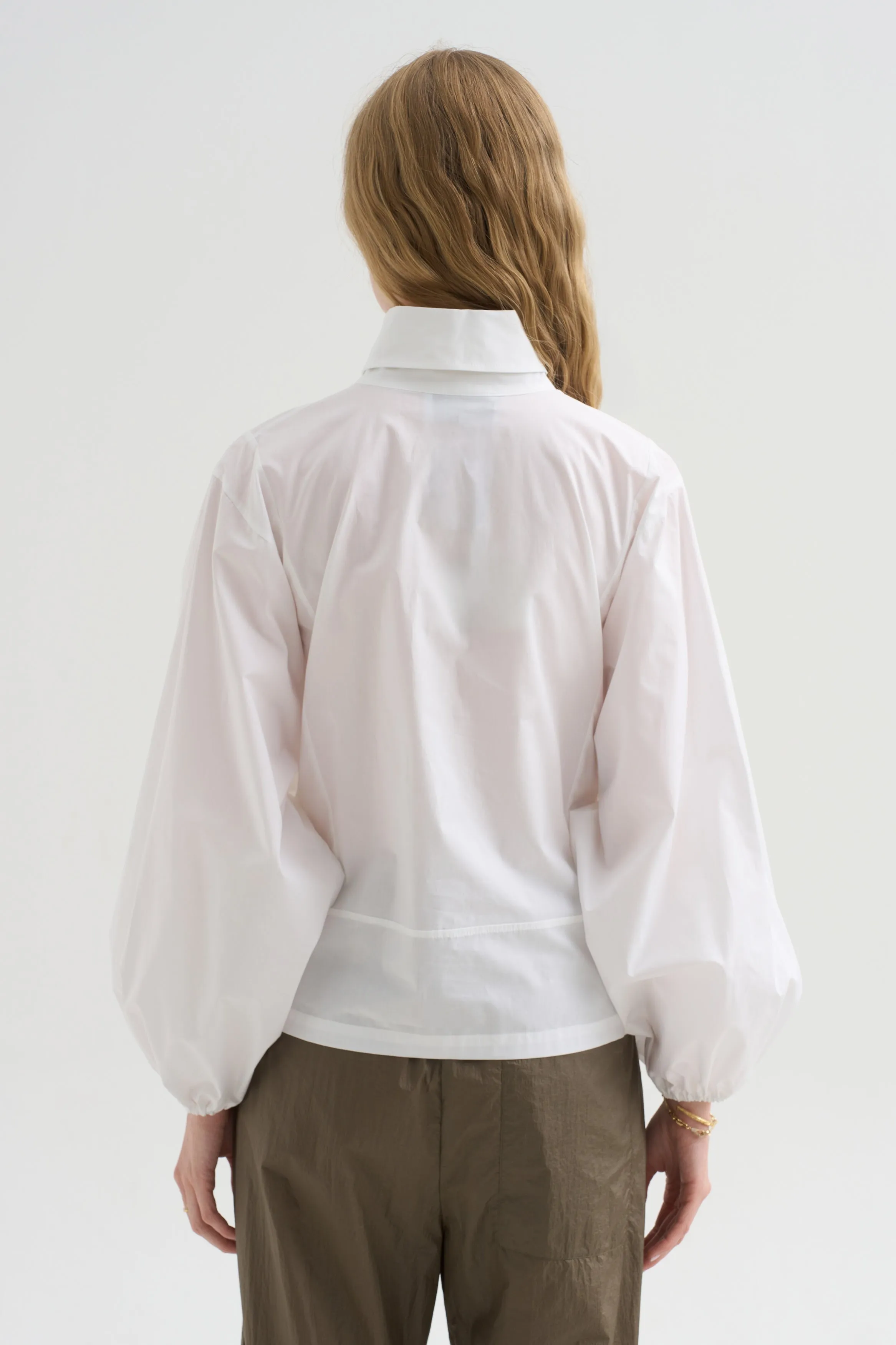 Patch Shirt, White sold by Kick Pleat product image thumbnail 4