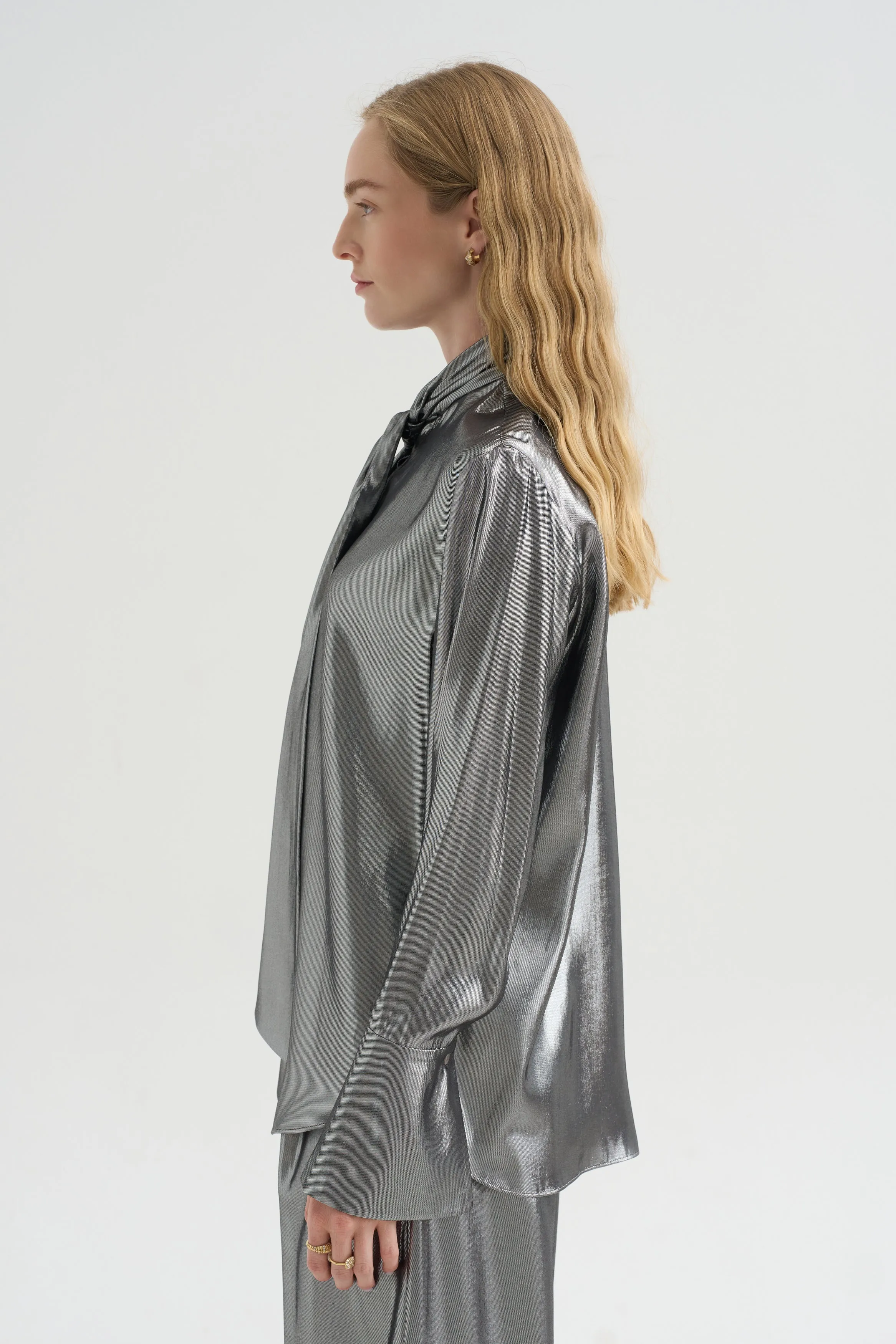 Shirt with Scarf sold by Kick Pleat product image thumbnail 4