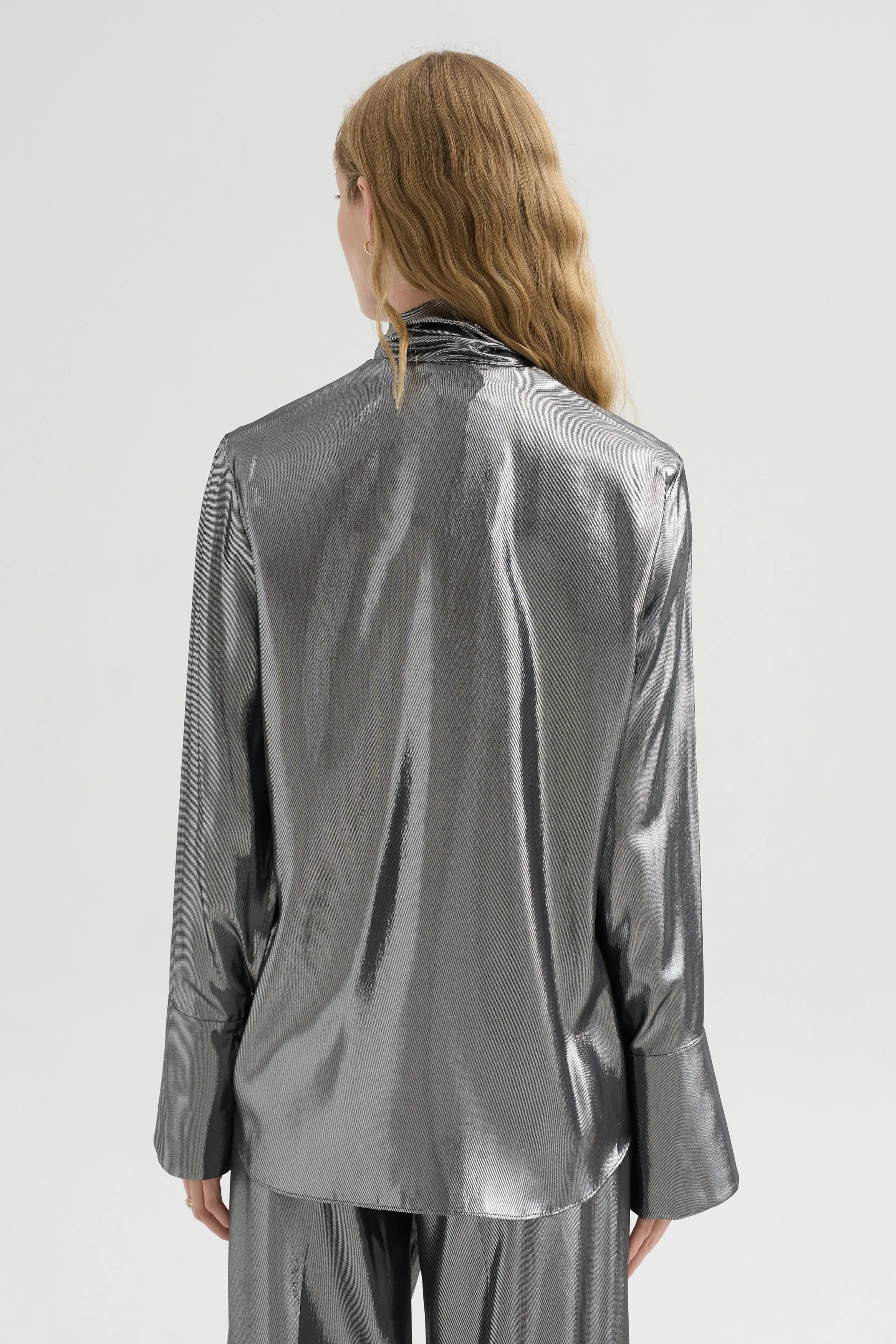 Shirt with Scarf sold by Kick Pleat product image thumbnail 5