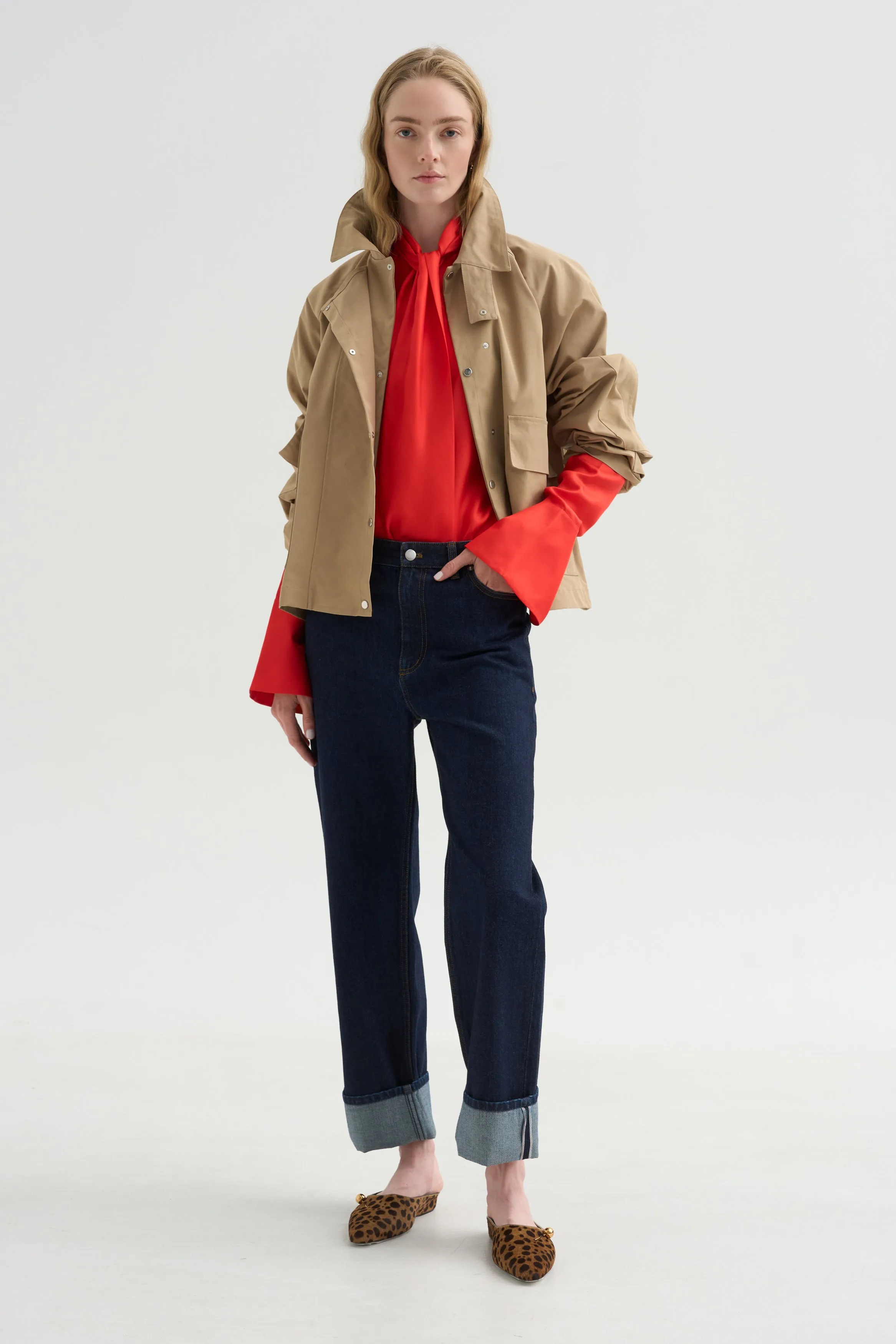 Shirt with Scarf sold by Kick Pleat product image thumbnail 2
