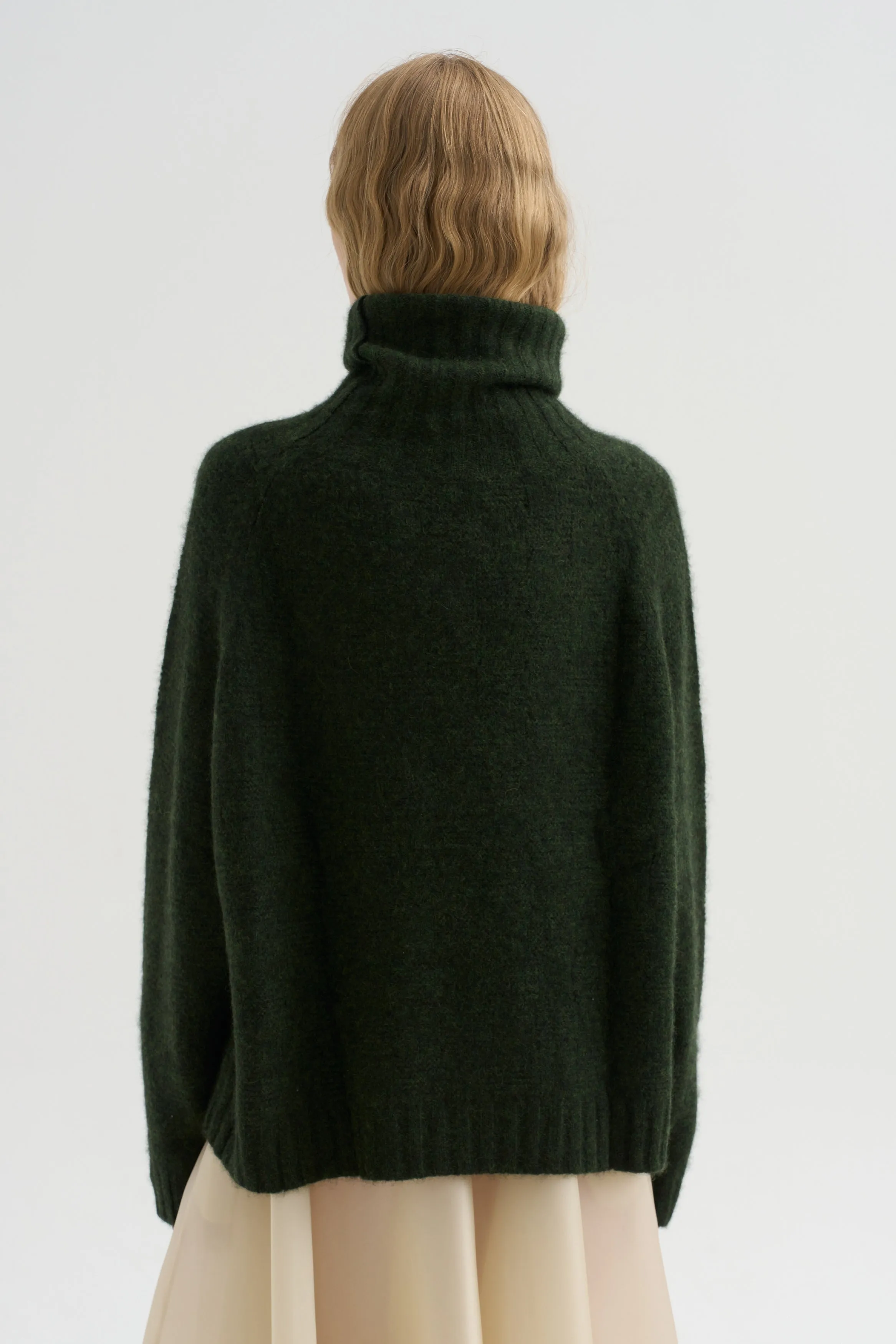 Turtleneck Sweater, Cedar sold by Kick Pleat product image thumbnail 4