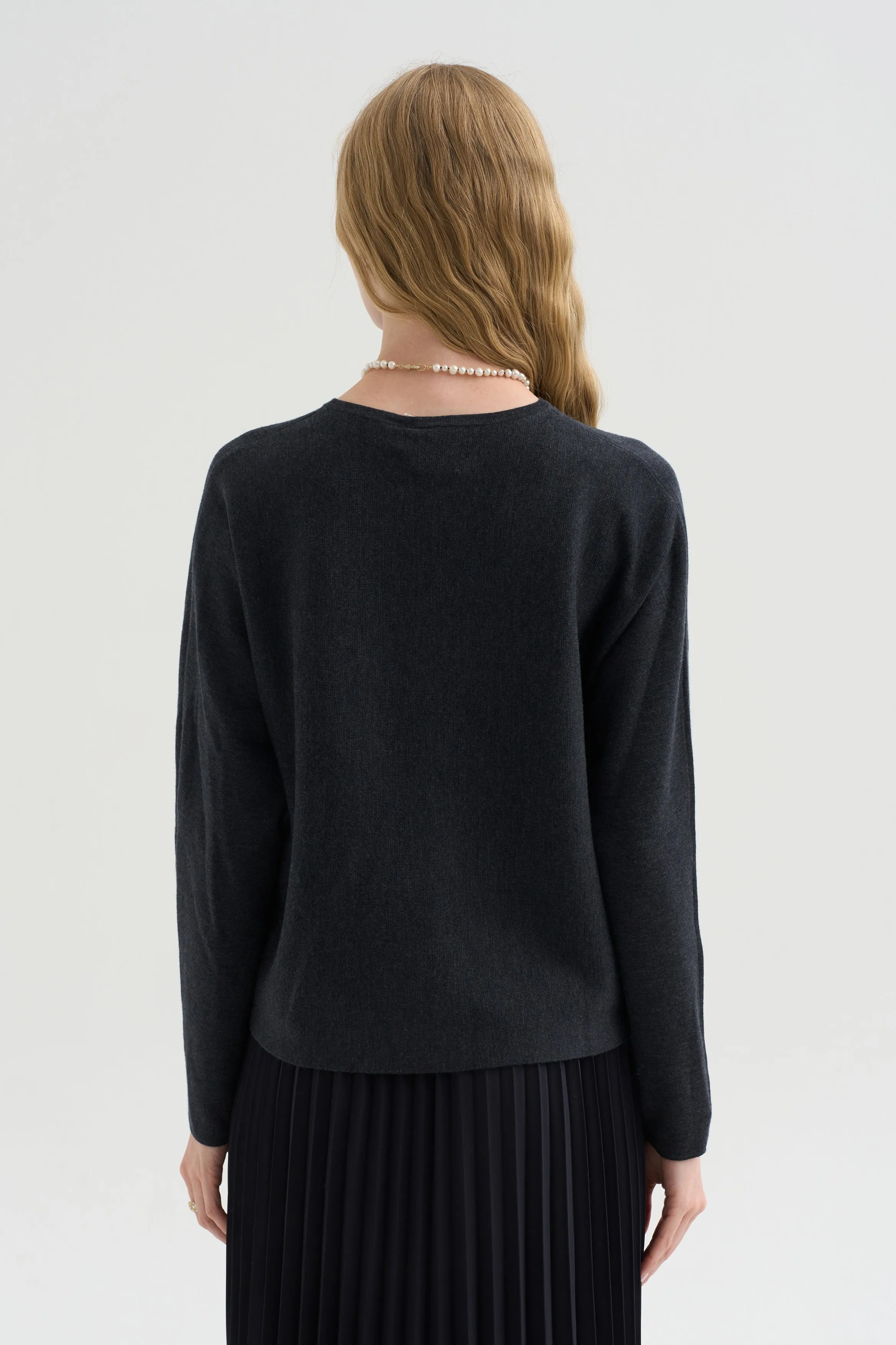 Long Sweater, Vulcano Melange sold by Kick Pleat product image thumbnail 4