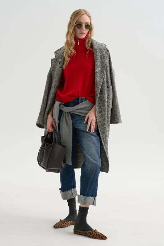 Cropped Sweater made by Allude