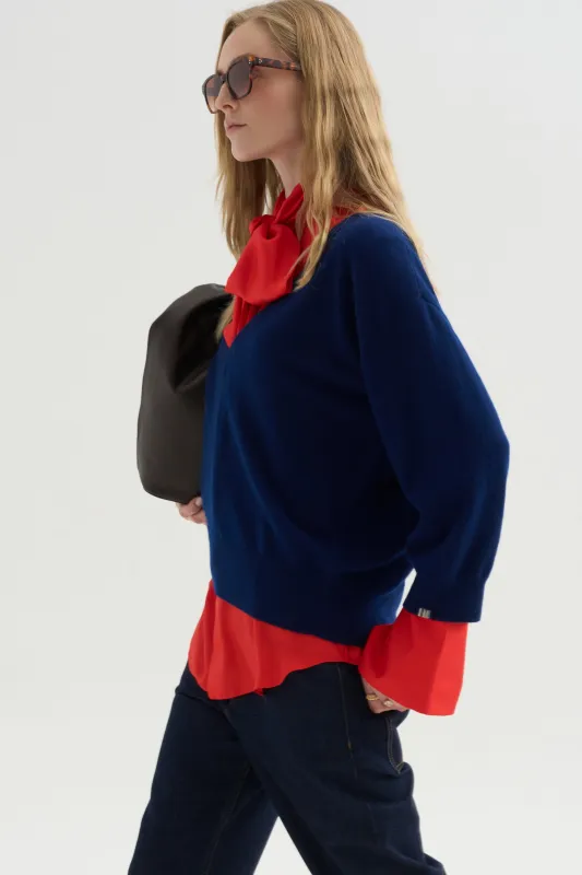N°491 Pearl, Midnight made by extreme cashmere