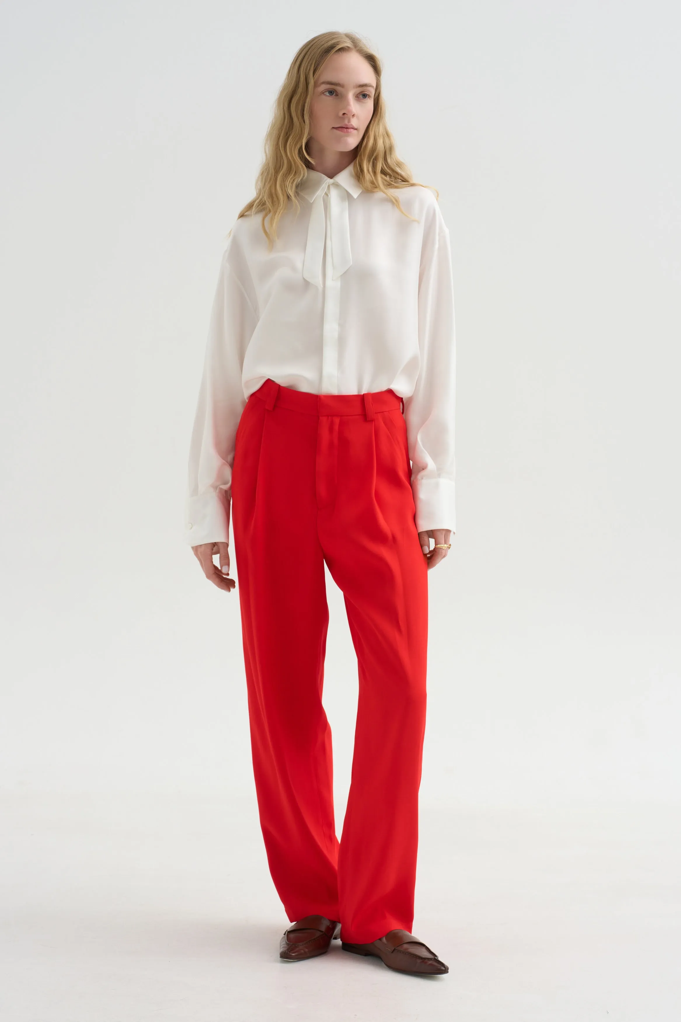Su Shirt, Ivory sold by Kick Pleat product image thumbnail 5