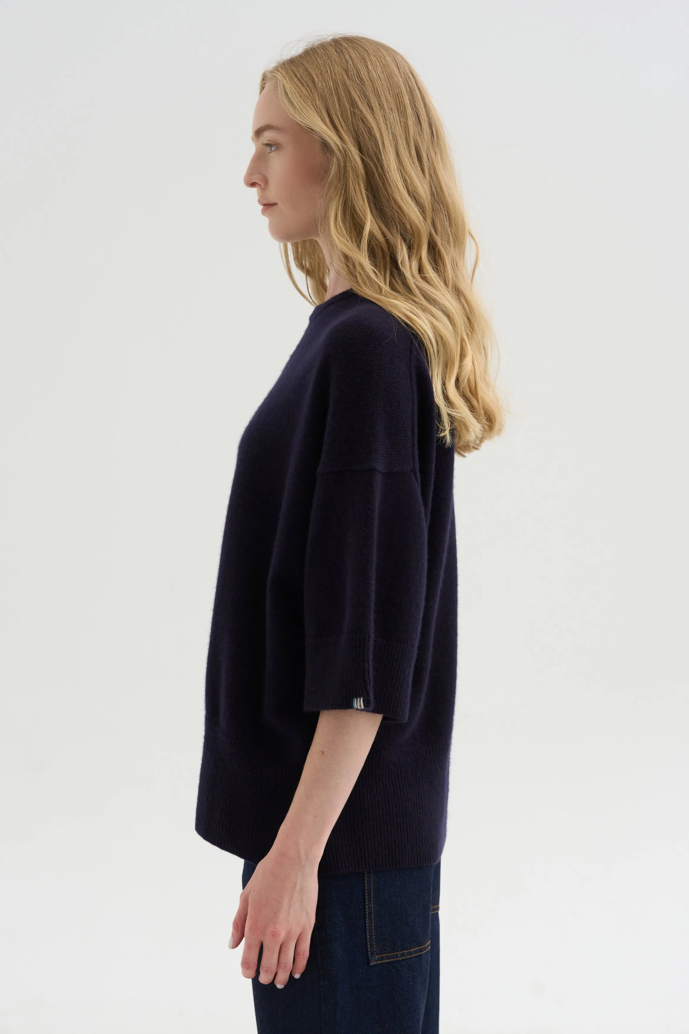 N°433 Sassie, Navy sold by Kick Pleat product image thumbnail 3
