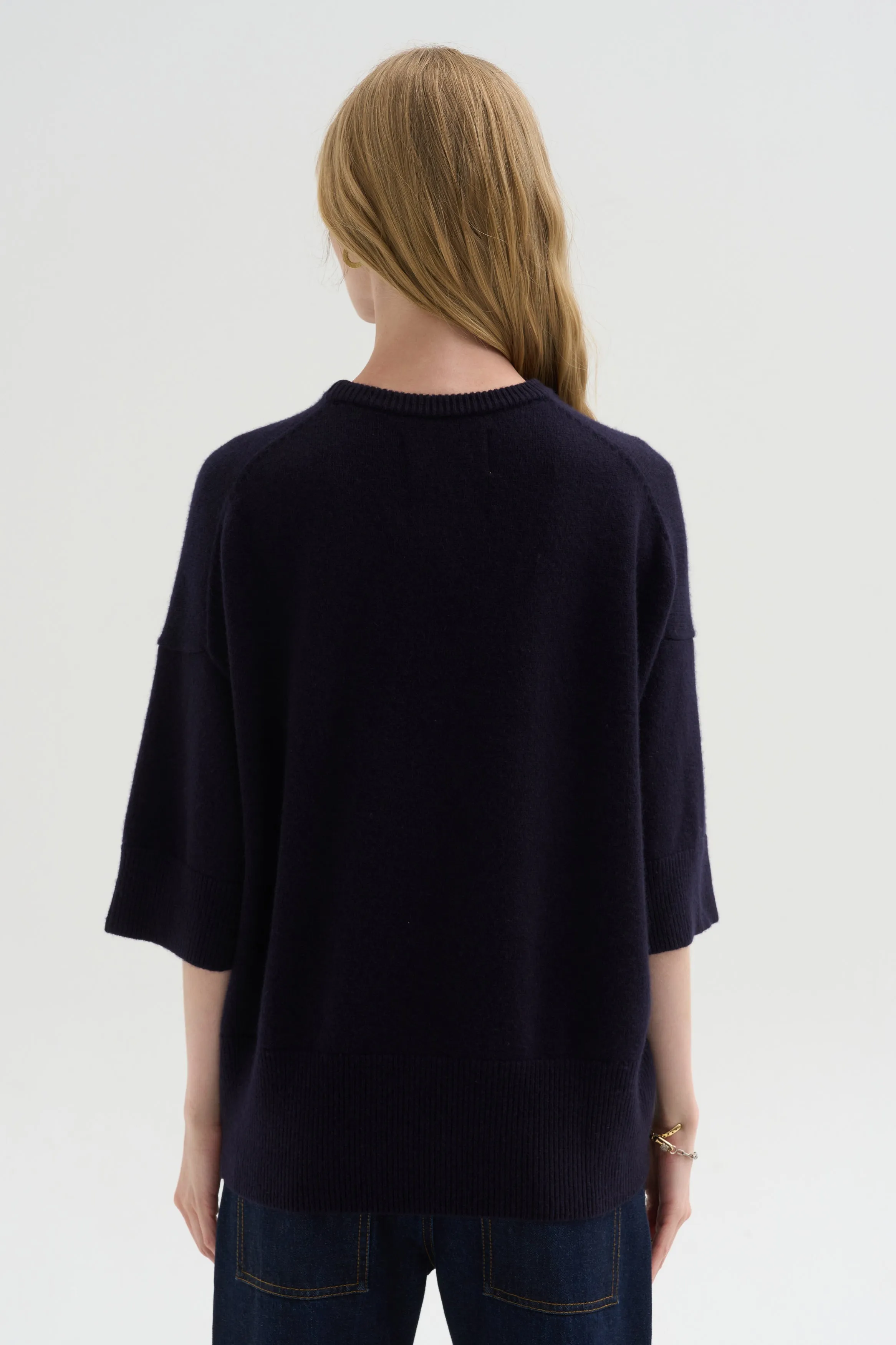 N°433 Sassie, Navy sold by Kick Pleat product image thumbnail 4