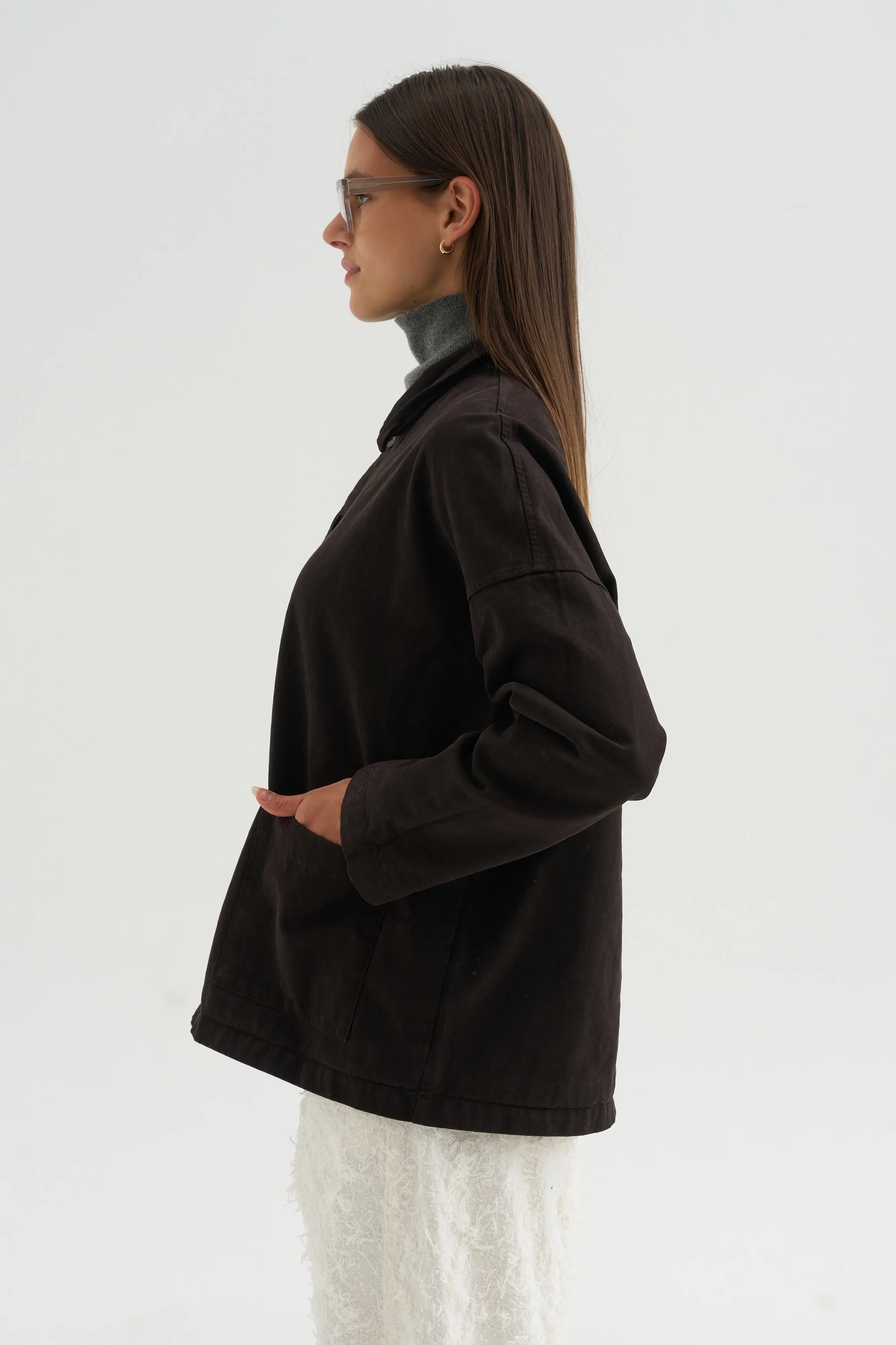 Overshirt Wcc, Brown sold by Kick Pleat product image thumbnail 3