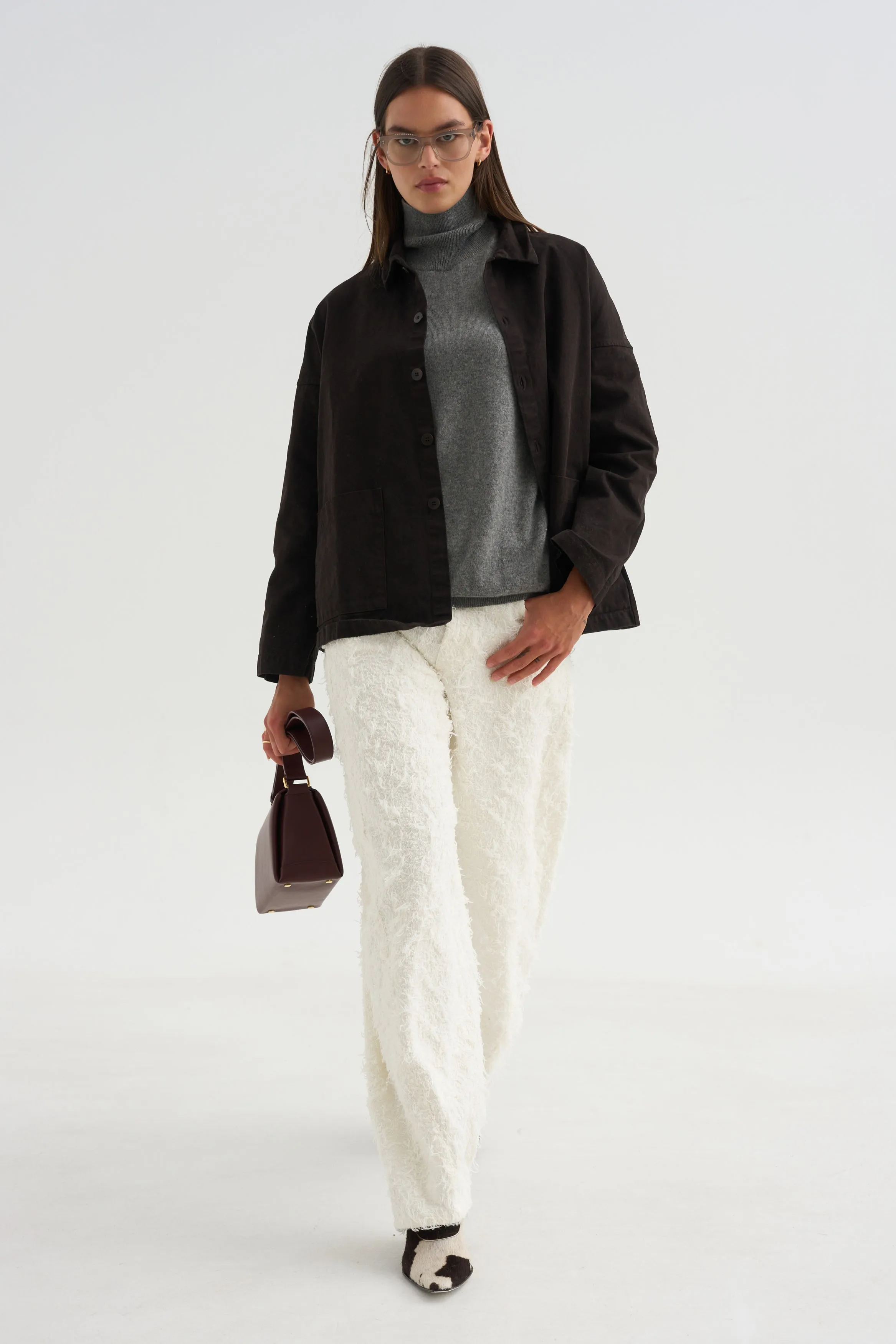 Overshirt Wcc, Brown sold by Kick Pleat product image thumbnail 5
