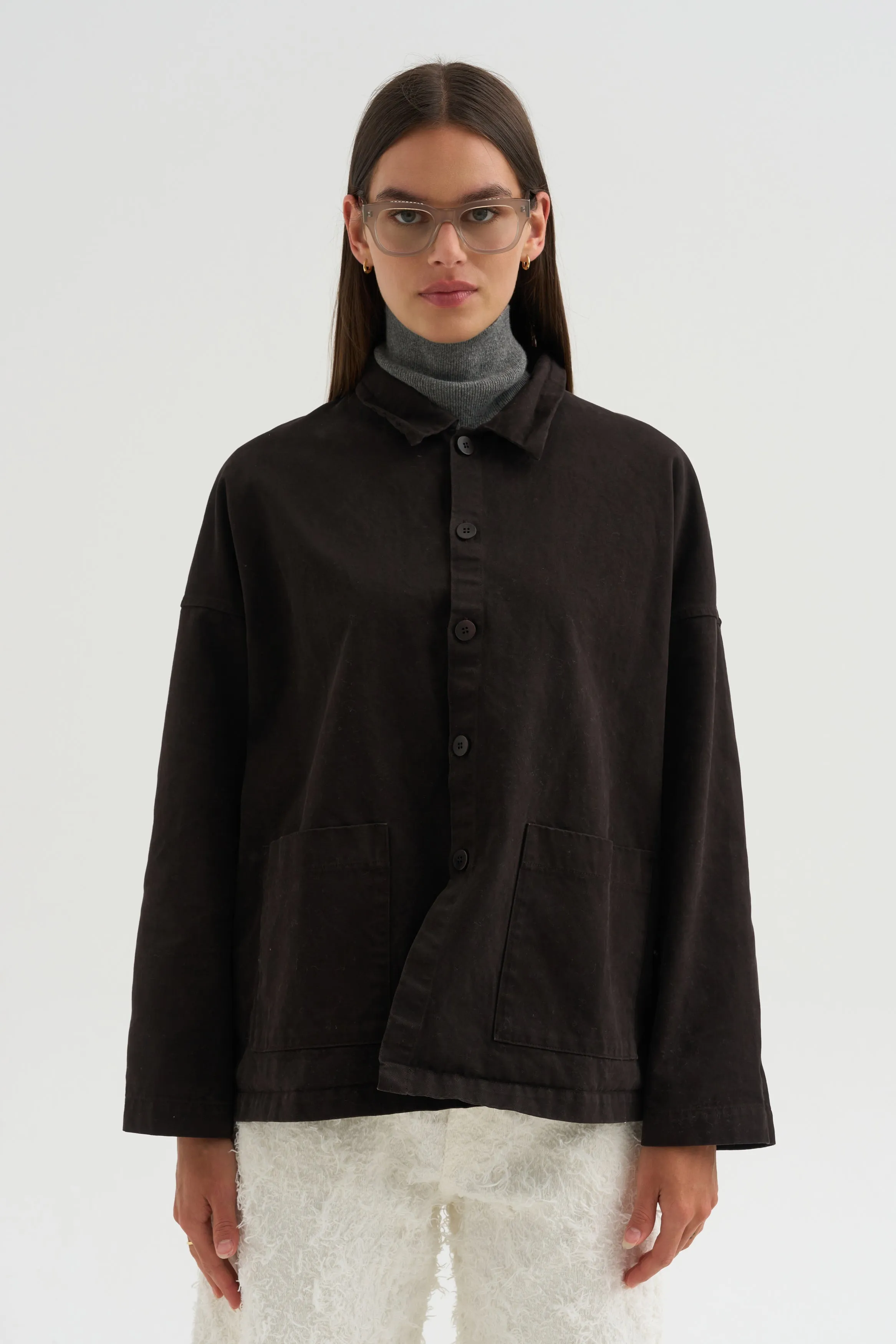 Overshirt Wcc, Brown sold by Kick Pleat product image thumbnail 2