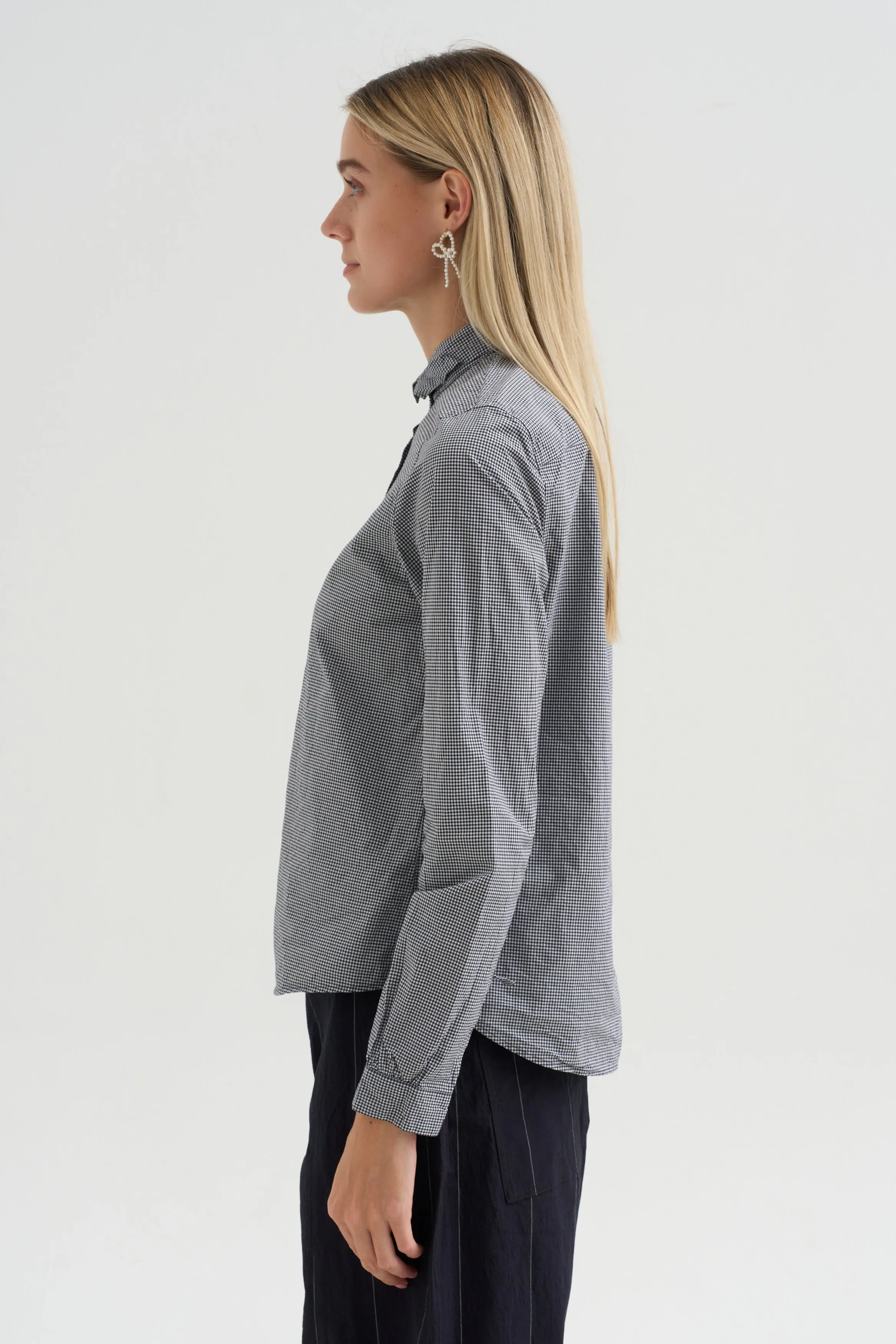 Tyrol Shirt, Micro Check sold by Kick Pleat product image thumbnail 3