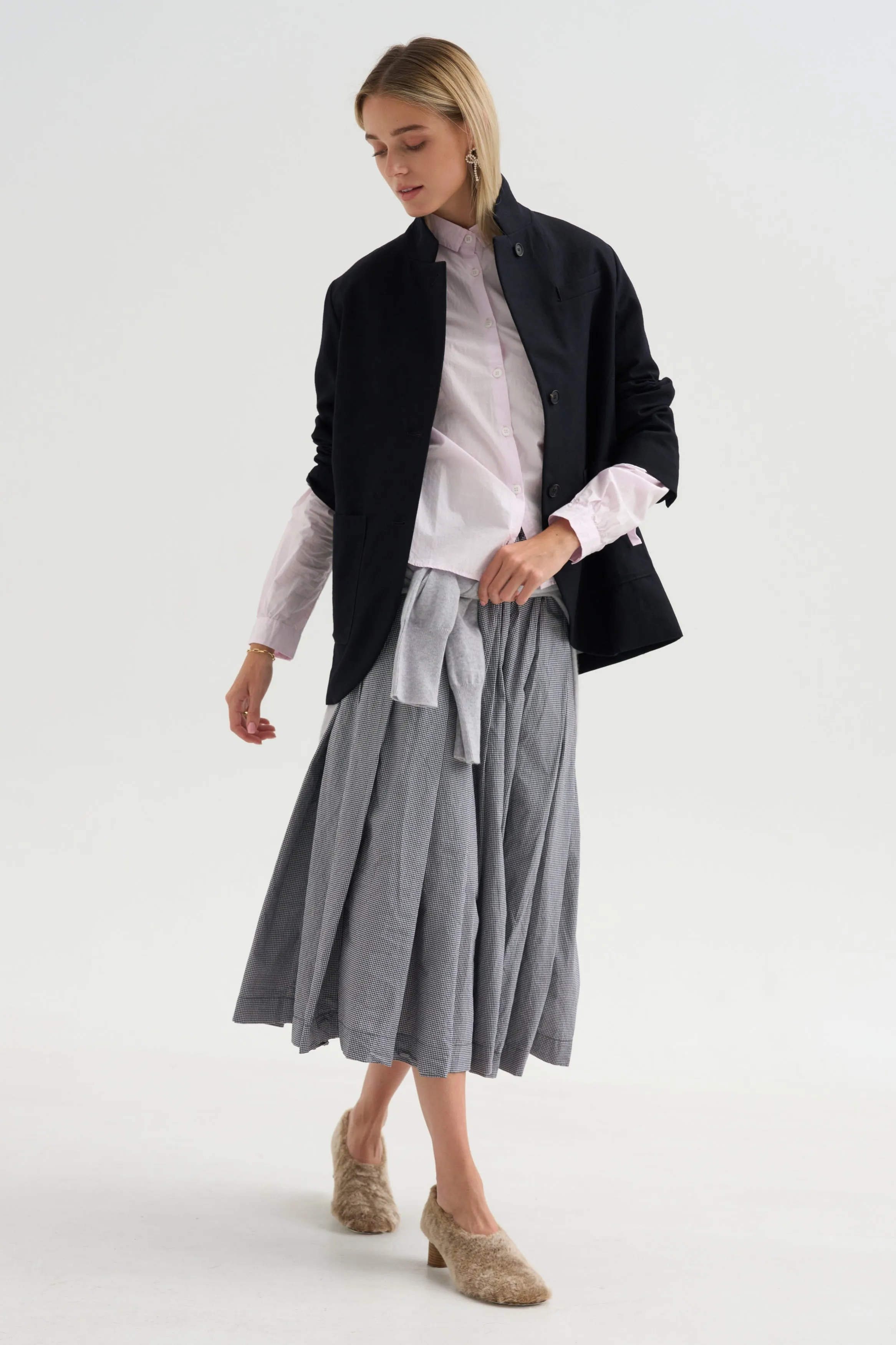 Tyrol Shirt, Pink sold by Kick Pleat product image thumbnail 5