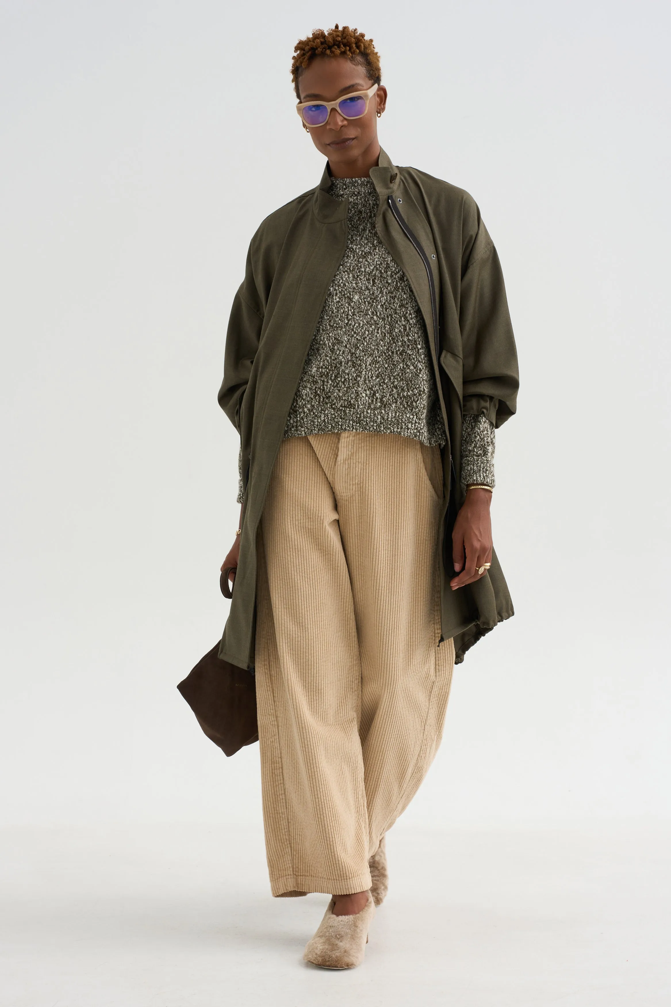 Panta Sbam - Velluto, Tapioca sold by Kick Pleat