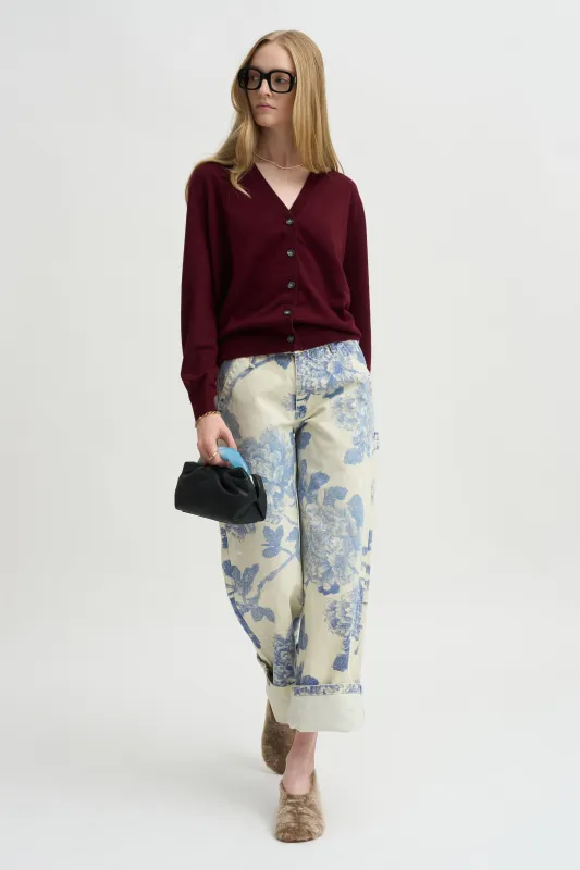 V-Cardigan, Sloe Gin made by Allude