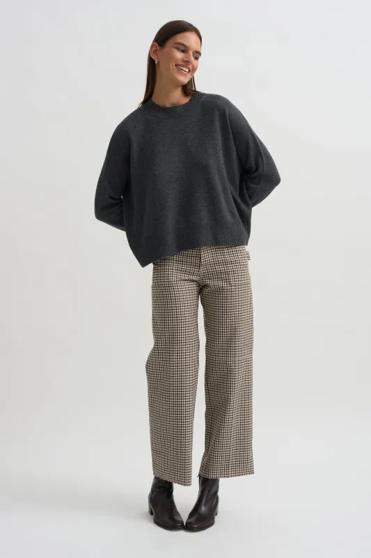 Sweater, Flannel Grey made by ODEEH