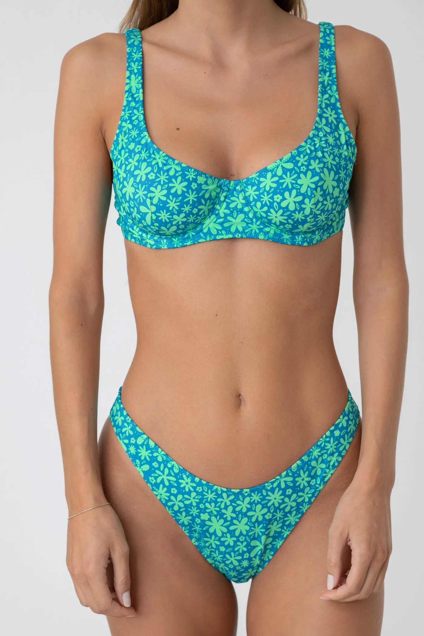 Capri Top (Ocean Dream) sold by Bright Swimwear product image thumbnail 4