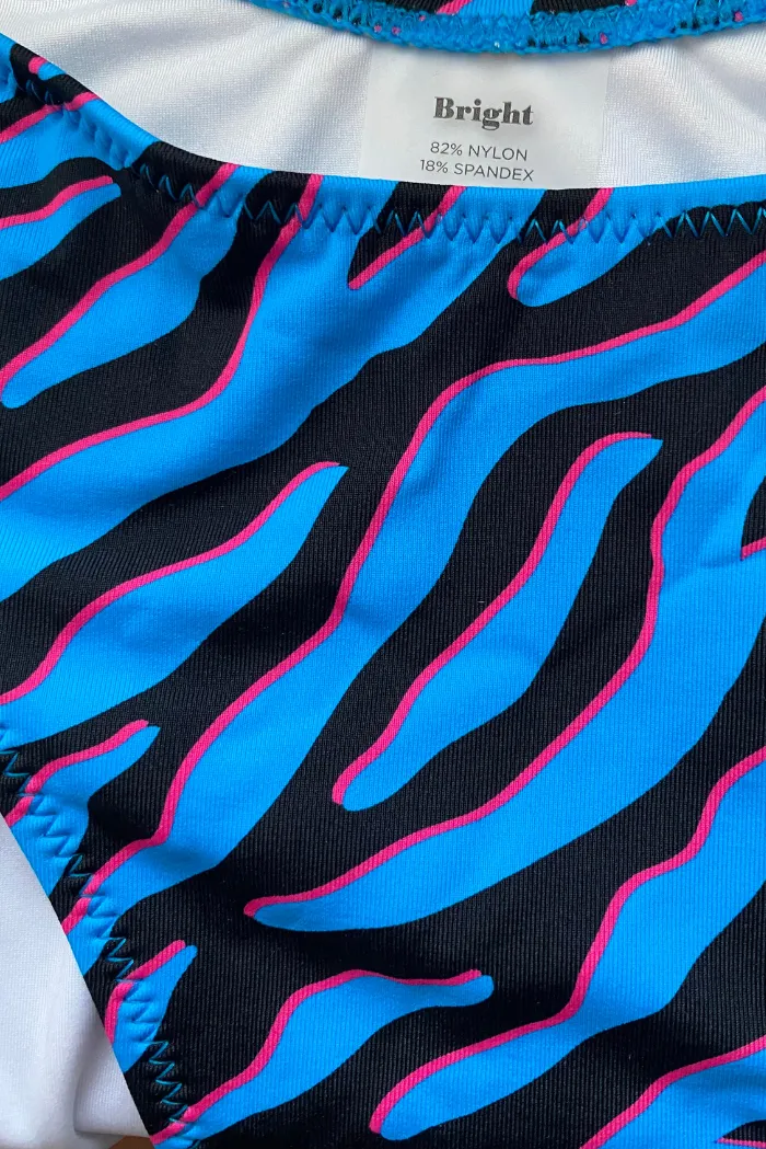 SKY BOTTOM (BLUE ZEBRA) sold by Bright Swimwear product image thumbnail 2