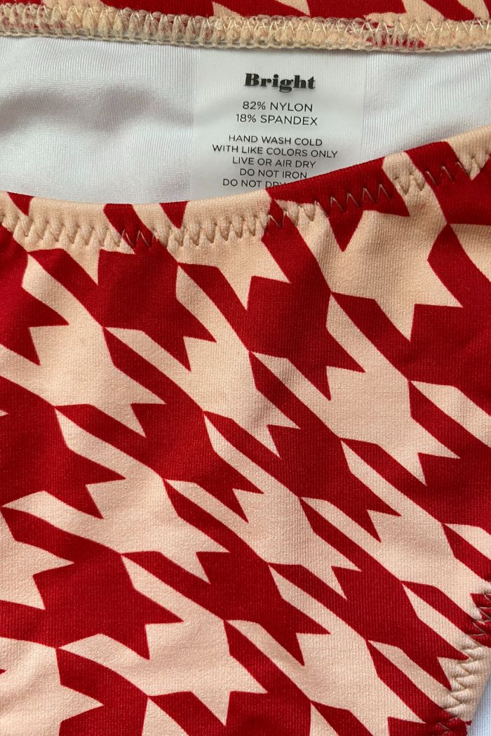 MARIA BOTTOM (DISTORTED HOUNDSTOOTH) sold by Bright Swimwear product image thumbnail 2