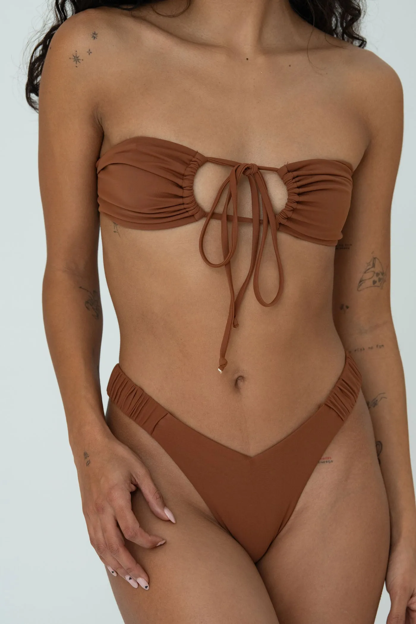 IVY BOTTOM (BROWN) sold by Bright Swimwear product image thumbnail 3