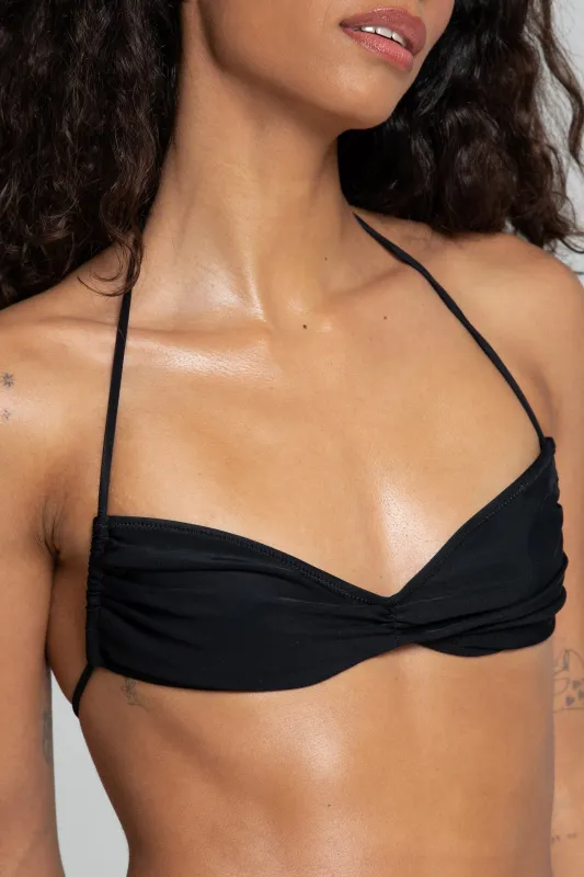 Azura Top (Black) sold by Bright Swimwear