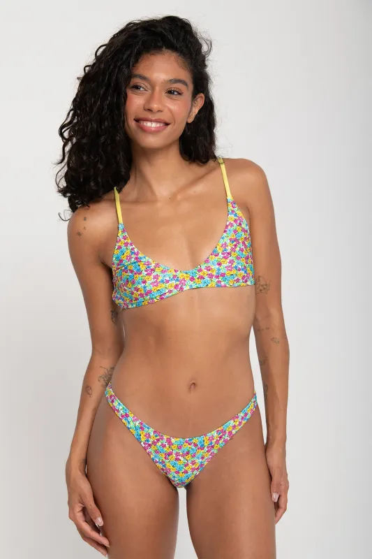 Sofie Top (Wildflower) sold by Bright Swimwear