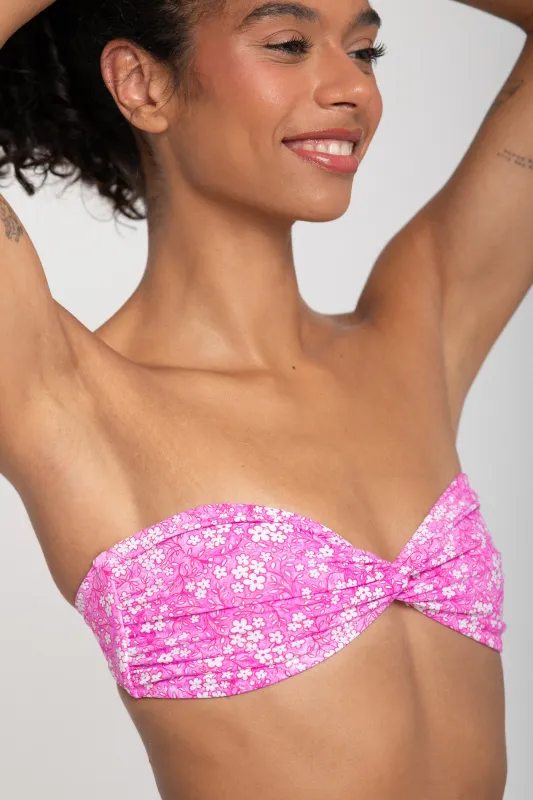 Nia Top (Paradise Pink) sold by Bright Swimwear