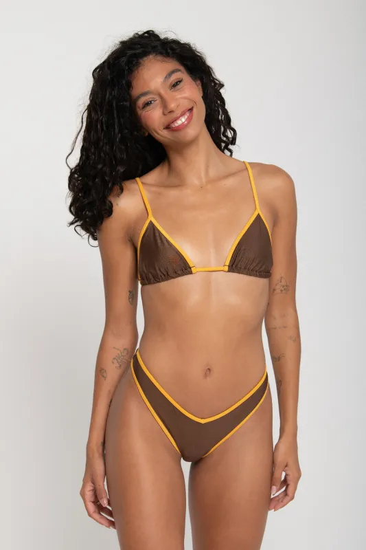 Zara Top (Cinnamon Spice) sold by Bright Swimwear