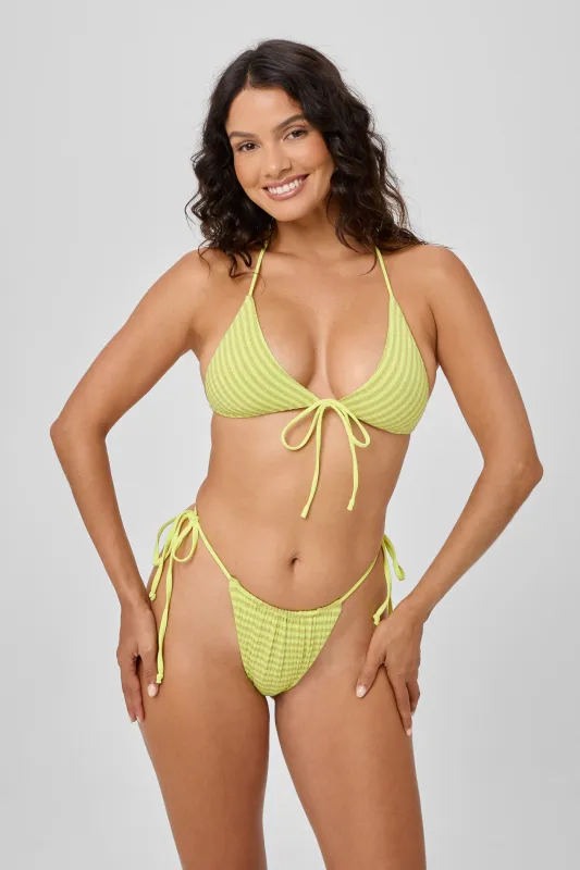 Elise Top (Lemon Drop) made by Bright Swimwear