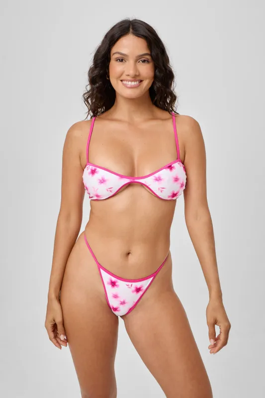 Anya Top (Cherry Blossom) sold by Bright Swimwear