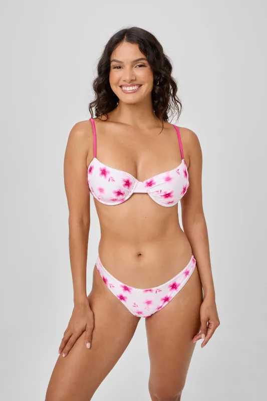 Blaire Bottom (Cherry Blossom) made by Bright Swimwear