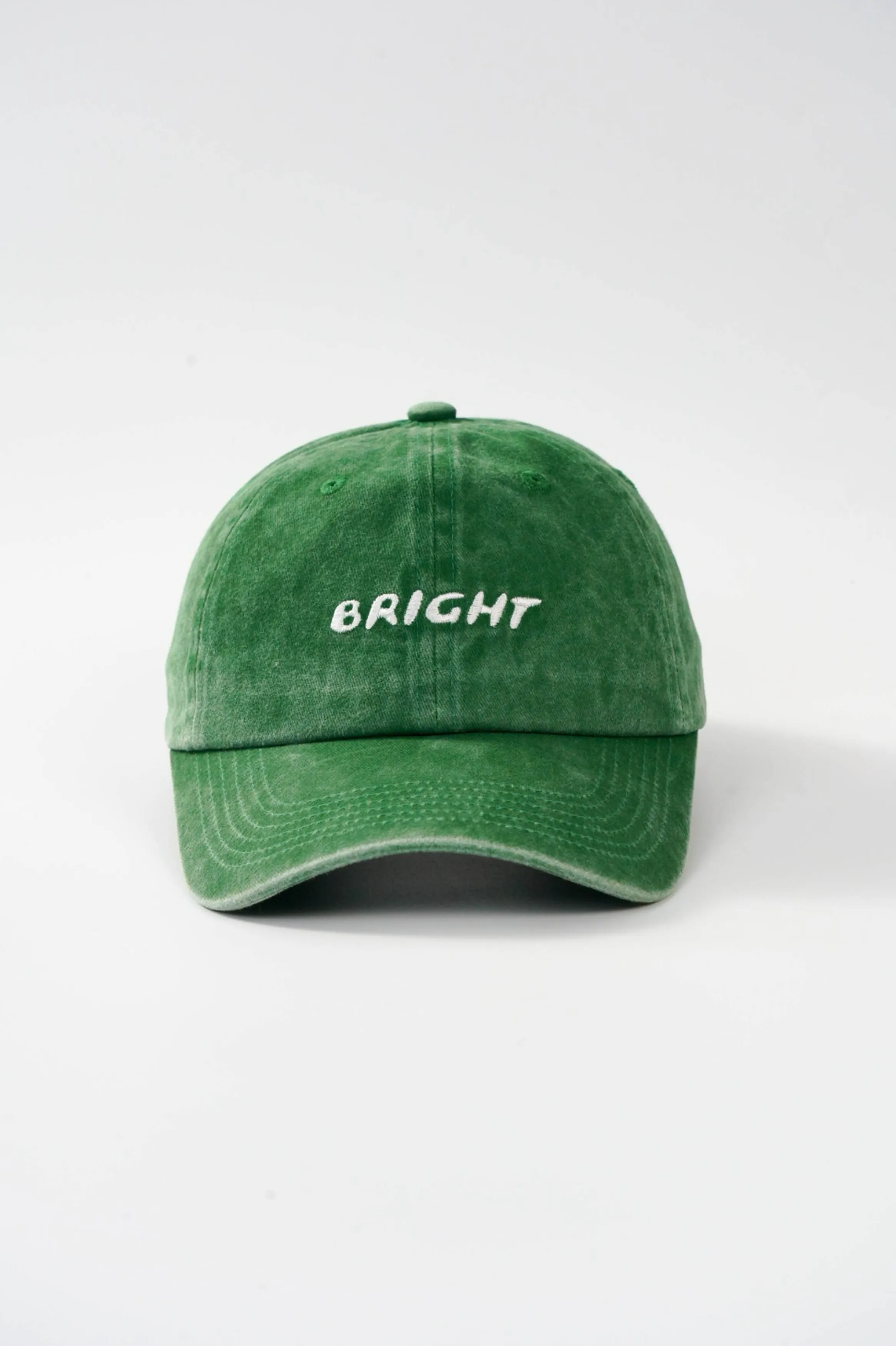 Bright Cap (Washed Green With White Logo) sold by Bright Swimwear