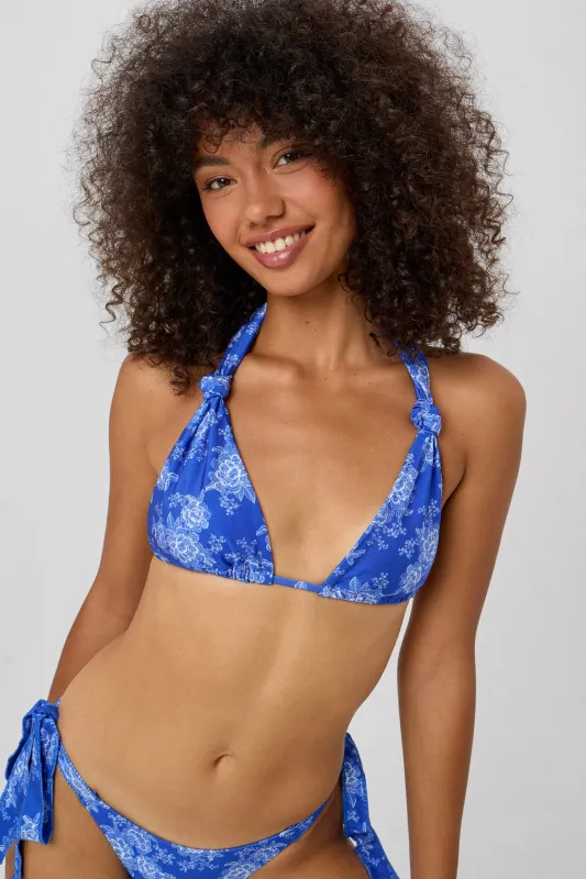 Bella Top (Lagoon Bloom) made by Bright Swimwear