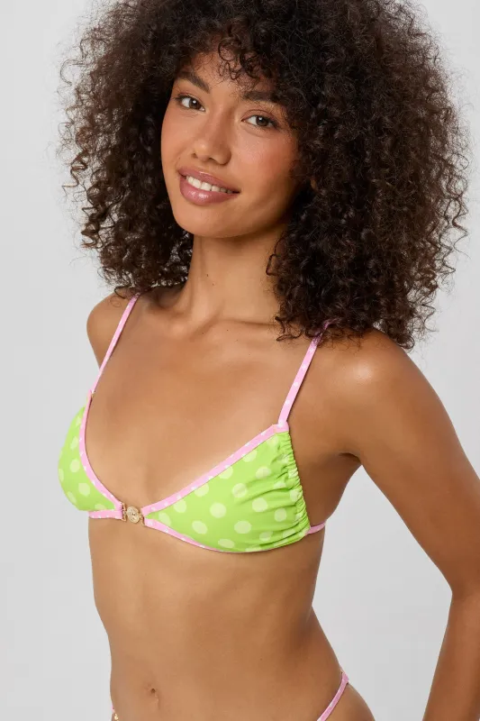 Penny Top (Honey Dew) made by Bright Swimwear