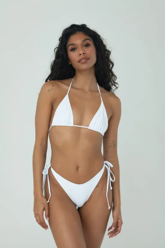 MELODY TOP (WHITE) sold by Bright Swimwear