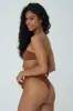 IVY TOP (BROWN) sold by Bright Swimwear