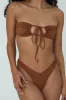 IVY TOP (BROWN) sold by Bright Swimwear